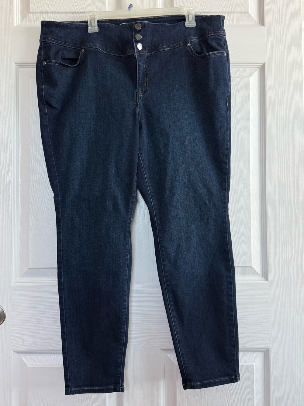 Lane Bryant Dark Indigo Skinny Jeans